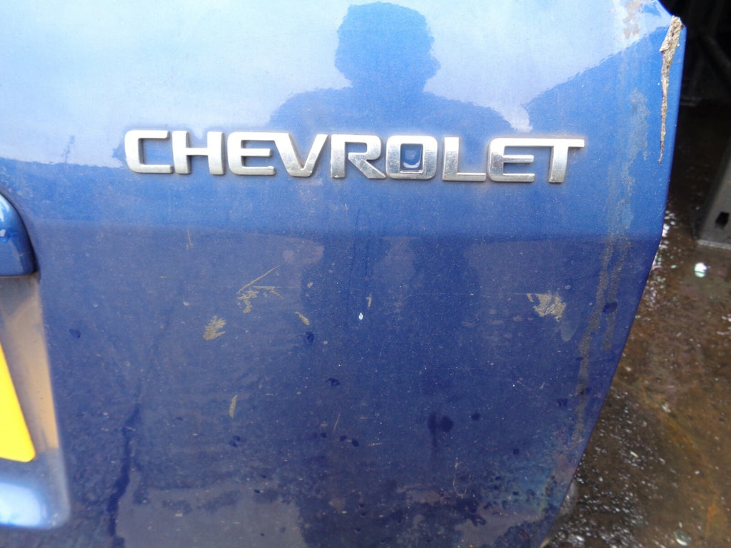 CHEVROLET TACUMA 2006 BLUE TAILGATE & GLASS AND WIPER MOTOR