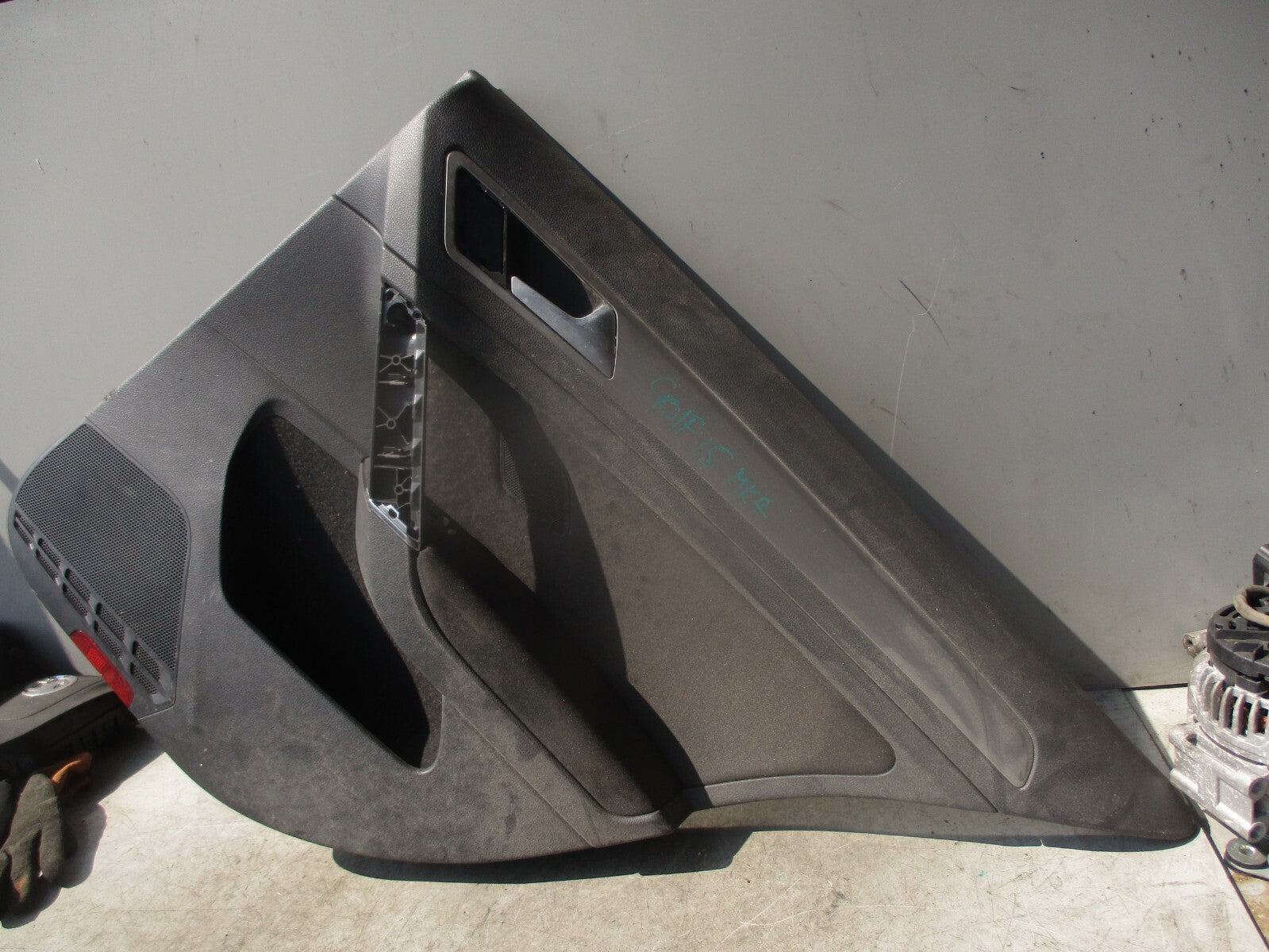 2015 VOLKSWAGEN GOLF MK7 OSR DRIVER SIDE REAR RIGHT DOOR CARD PANEL 5G6867212FT