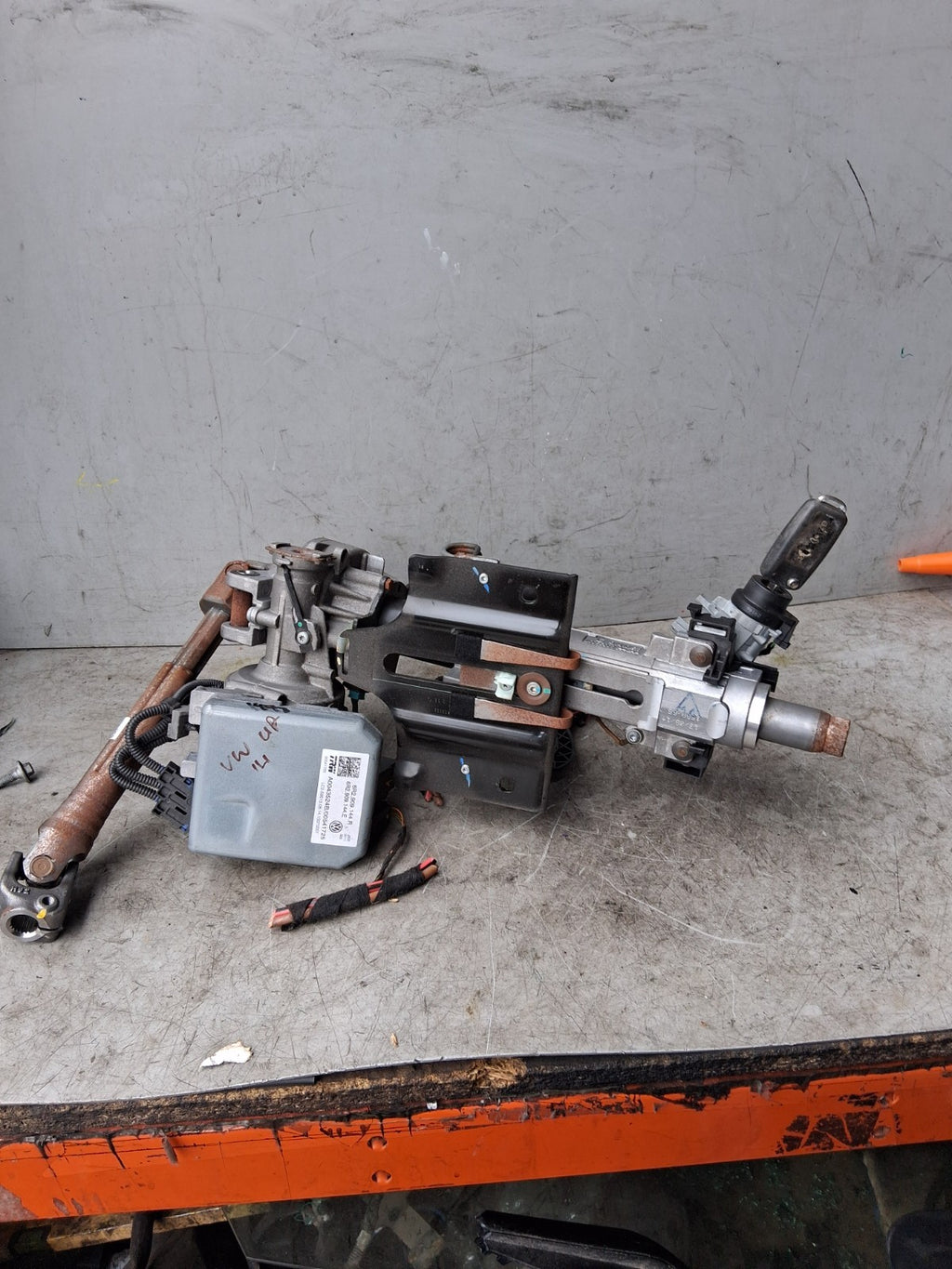 2021 VW VOLKSWAGEN T CROSS POWER STEERING COLUMN 6R2909144R