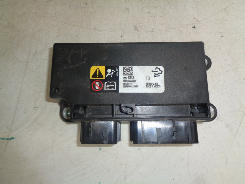 VAUXHALL CORSA E MK4 2018 AIRBAG CONTROL MODULE UNIT 13511833