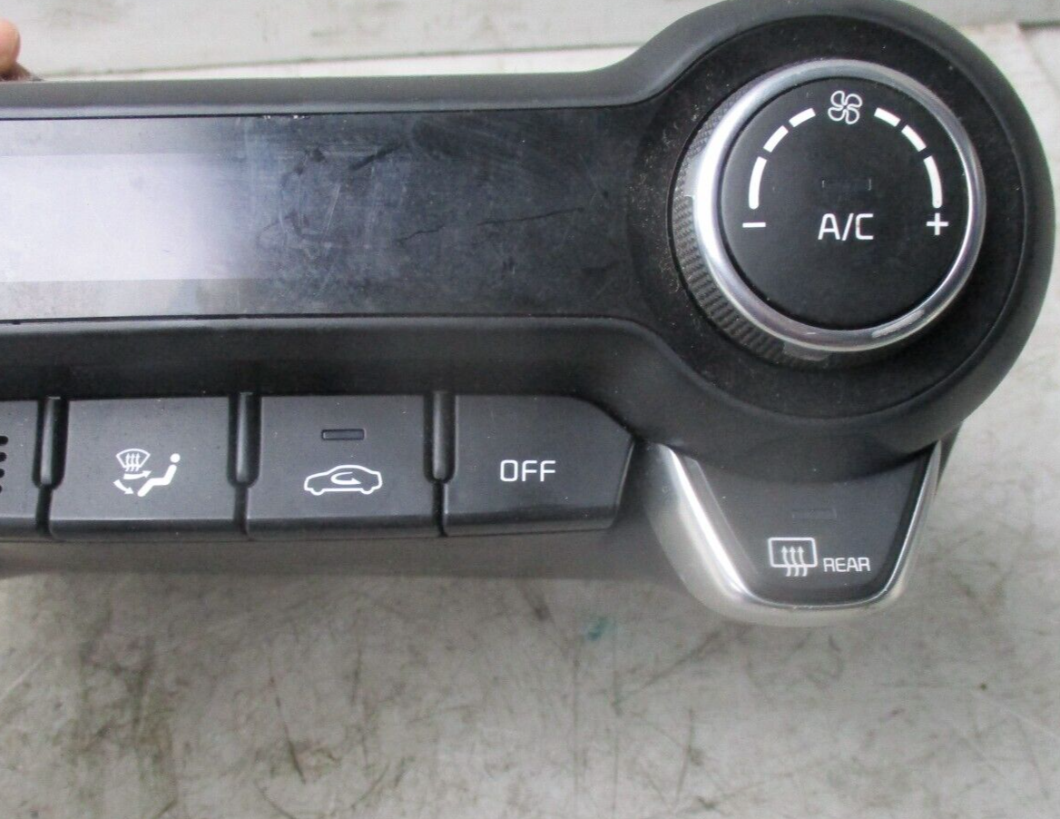 2018 KIA STONIC HEATER AC CLIMATE CONTROL SWITCH PANEL C20036-7820