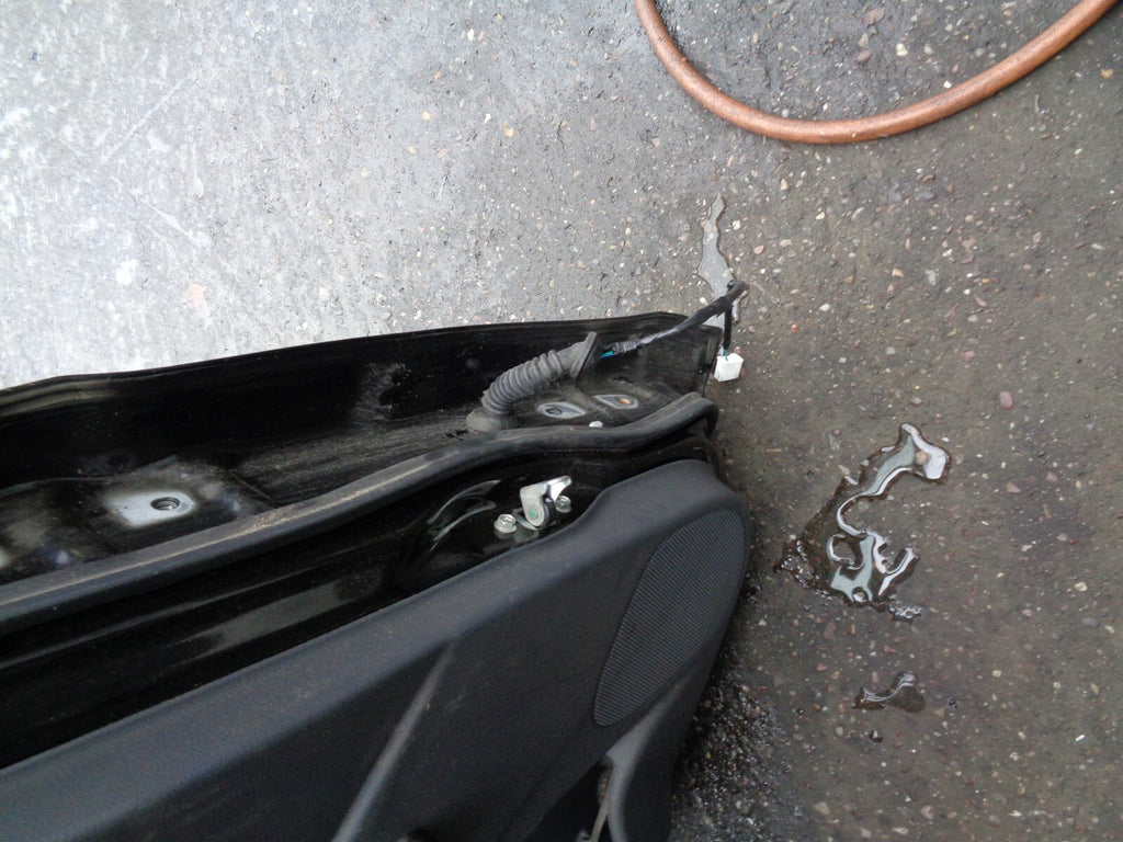 SUZUKI CELERIO 2018 REAR PASSENGER NEAR SIDE DOOR BLACK NSR