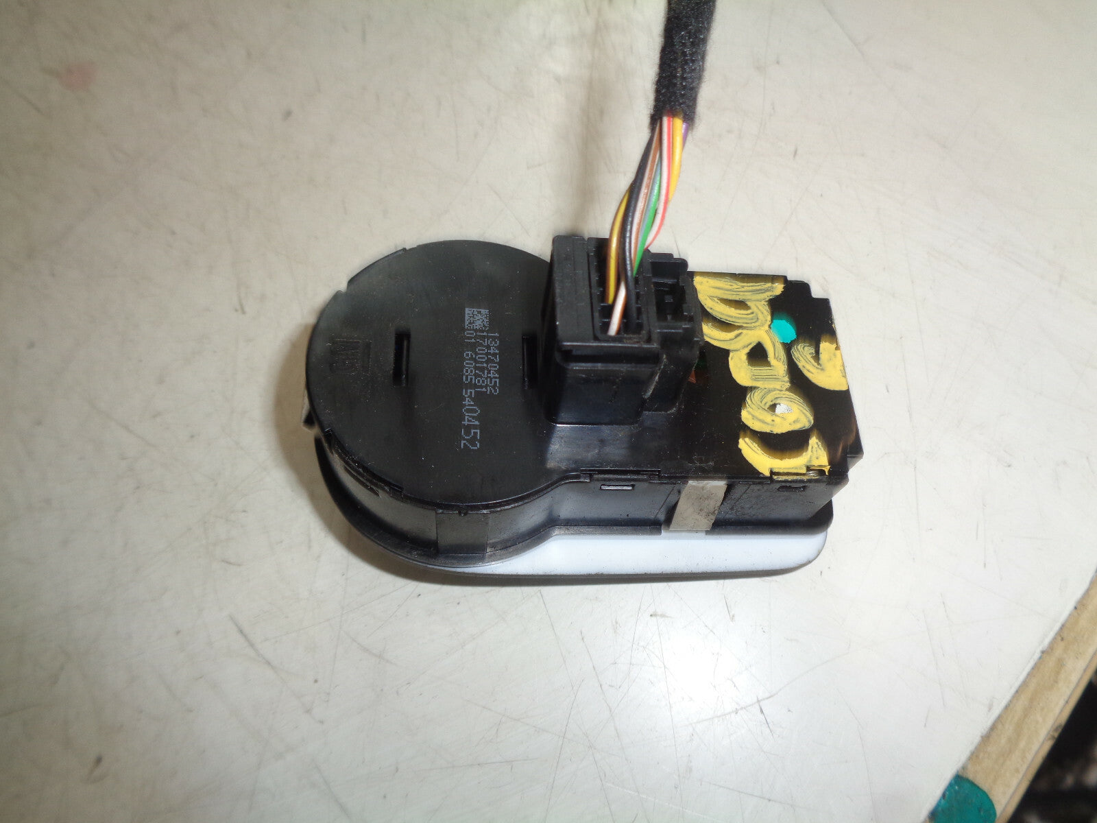 VAUXHALL CORSA E 2017 HEADLIGHT & FOGLIGHT SWITCH 13470452