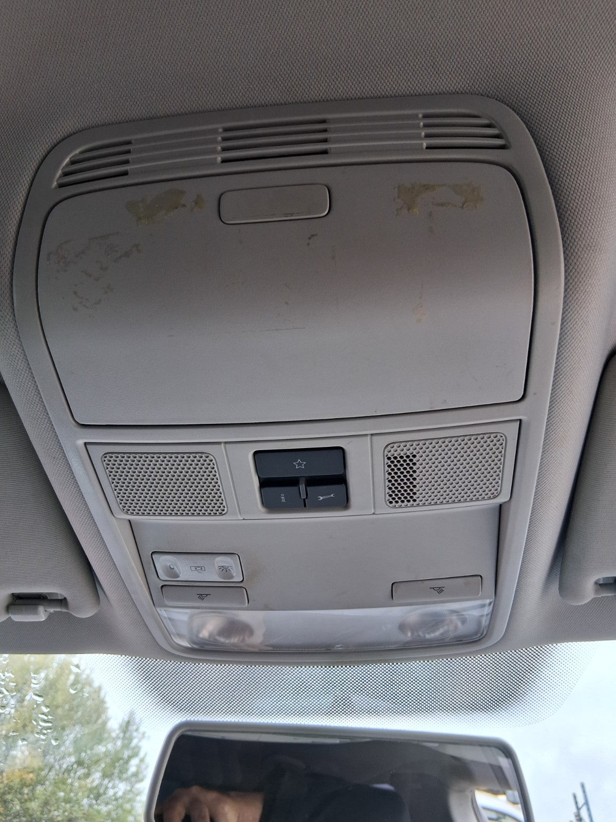 2014 VW VOLKSWAGEN PASSAT B7 FRONT INTERIOR ROOF READING COURTESY LIGHT