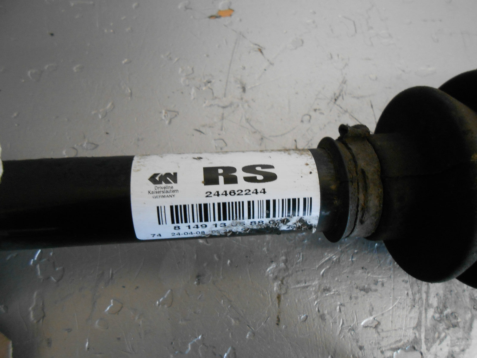 VAUXHALL ASTRA MK5 2008 1.3 CDTI PASSENGER SIDE FRONT NSF DRIVESHAFT RS24462244