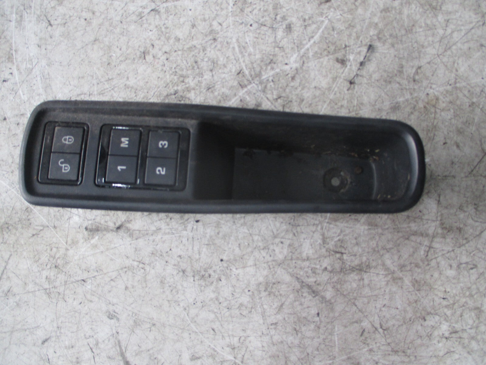JAGUAR XE 2016 OSF DRIVER SIDE ELECTRIC WINDOW CONTROL SWITCH GX7322634BAW