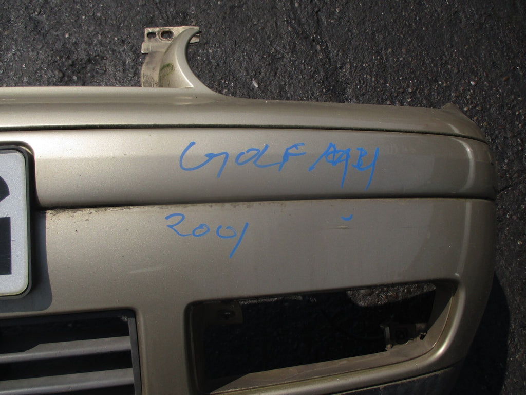 2001 VOLKSWAGEN GOLF MK4 FRONT BUMPER BEIGE