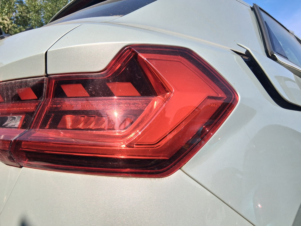2023 AUDI A1 SPORT MK2 REAR COMPLETE BUMPER DEW SILVER METALLIC LX7E X7E