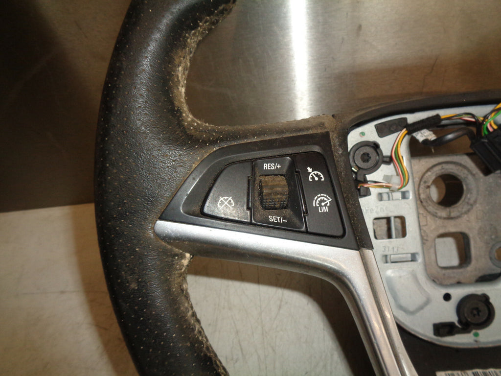 VAUXHALL ASTRA J 2013 MK6 MULTIFUNCTION STEERING WHEEL 13351028