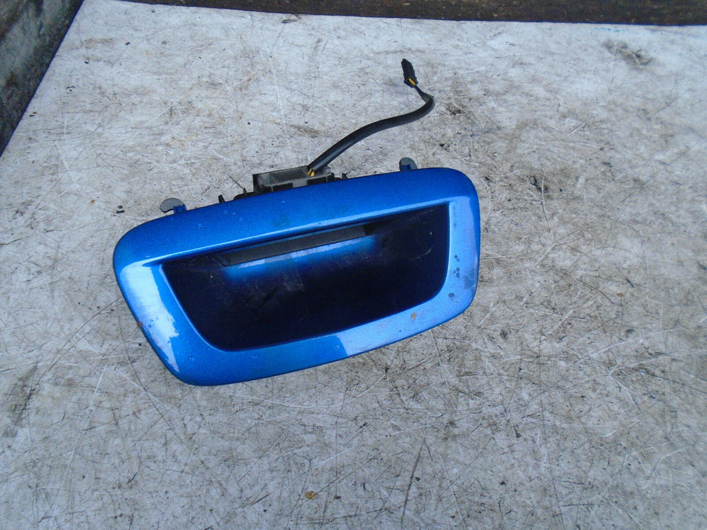 VAUXHALL MOKKA 2018 REAR TAILGATE BOOTLID BOOT OPENING HANDLE BLUE