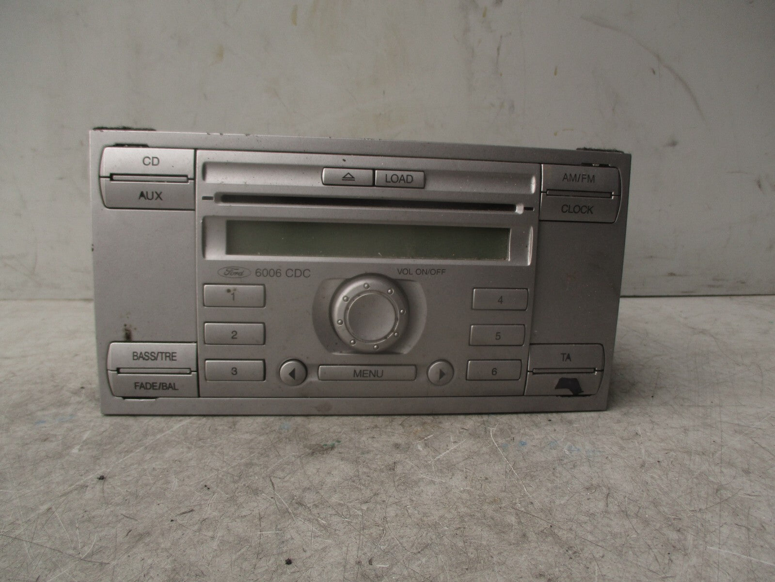 2007 FORD S MAX RADIO CD PLAYER STEREO HEAD UNIT 6M2T18C815BF