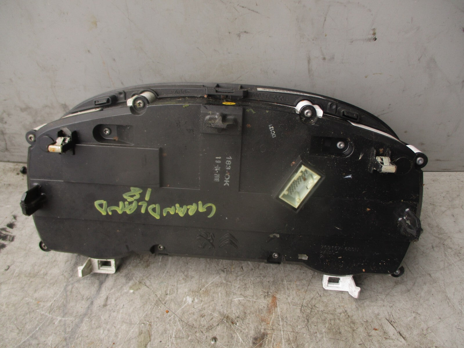 2018 VAUXHALL GRANDLAND X SE SPEEDO CLOCKS CLUSTER SPEEDOMETER 9822638480