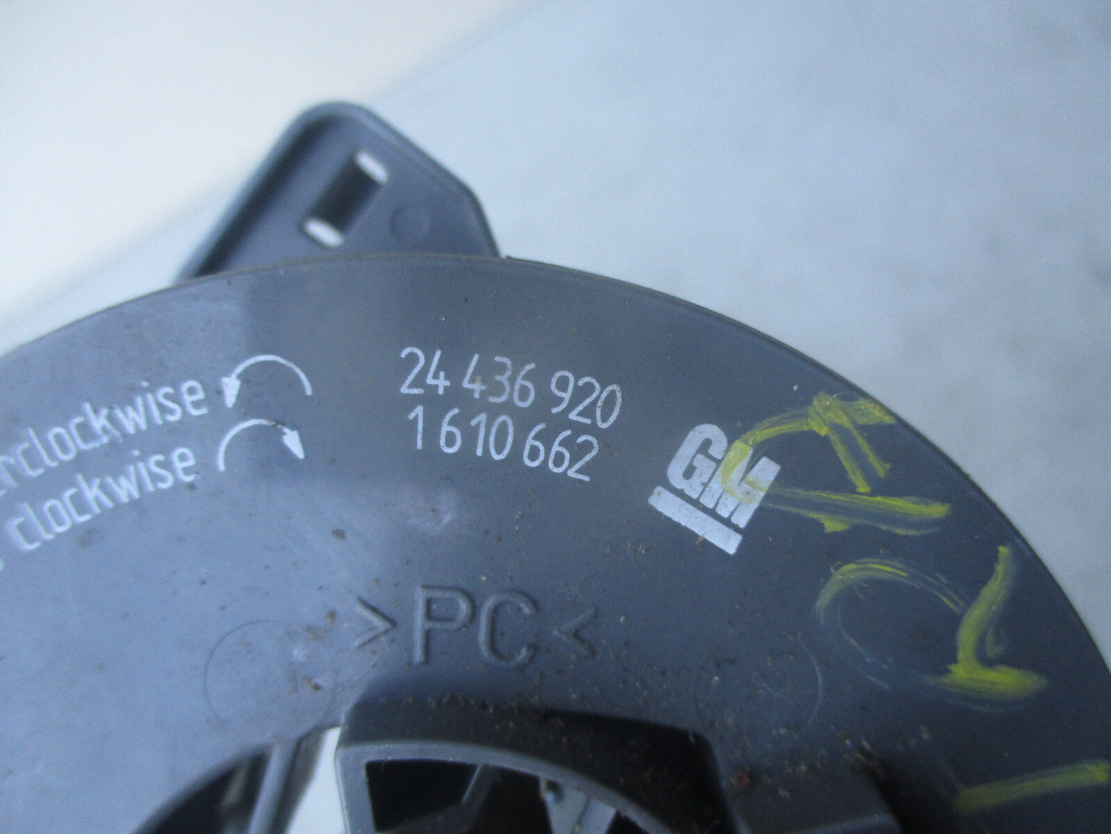 VAUXHALL ASTRA G MK4 AIRBAG SQUIB CONTACT RING 24436920