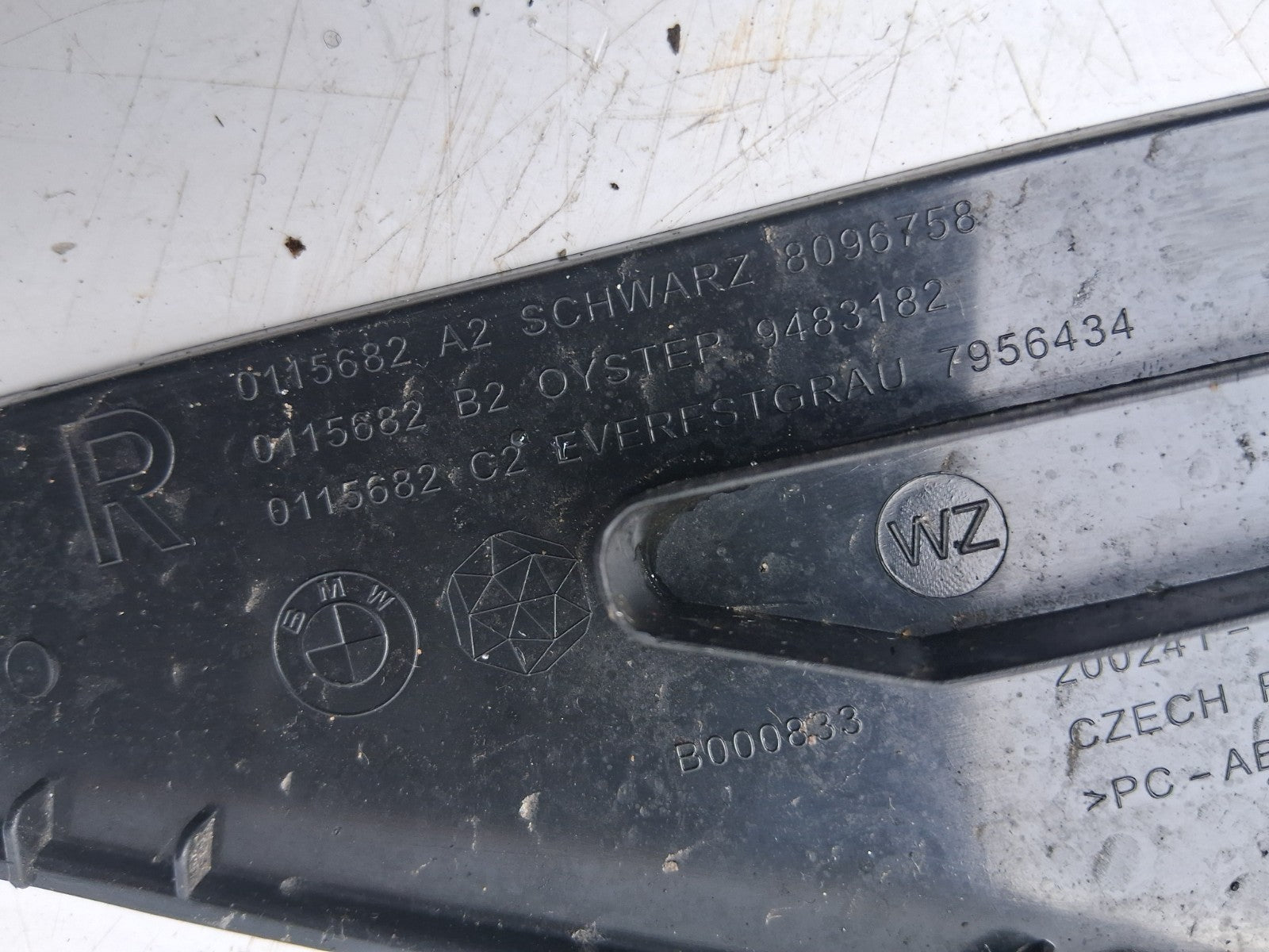 2024 BMW 2 SERIES F44 COUPE OSR REAR DRIVER RIGHT SIDE D PILLAR TRIM 8096758