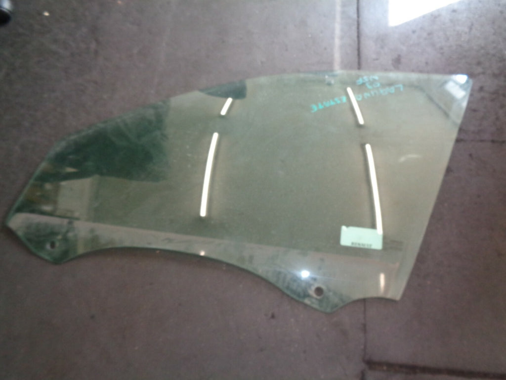 RENAULT LAGUNA MK2 2003 ESTATE  NSF PASSENGER SIDE FRONT DOOR WINDOW GLASS