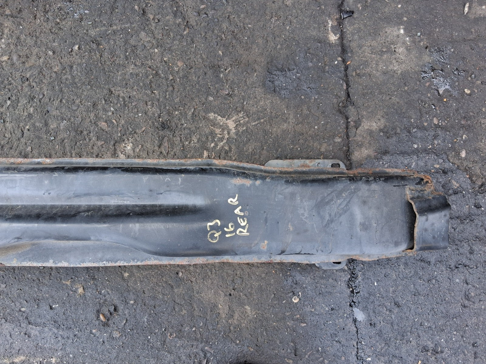 2016 AUDI Q3 8U REAR BUMPER CRASH BAR REINFORCEMENT BAR