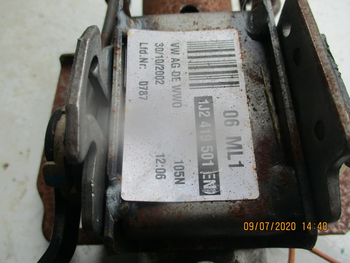 VW VOLKSWAGEN BEETLE 1.6 PETROL  STEERING COLUMN 1J2419501EN