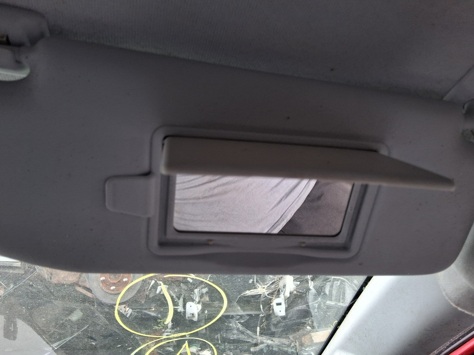 2020 VAUXHALL CORSA F HATCH OSF DRIVER SIDE FRONT SUN VISOR SHADE
