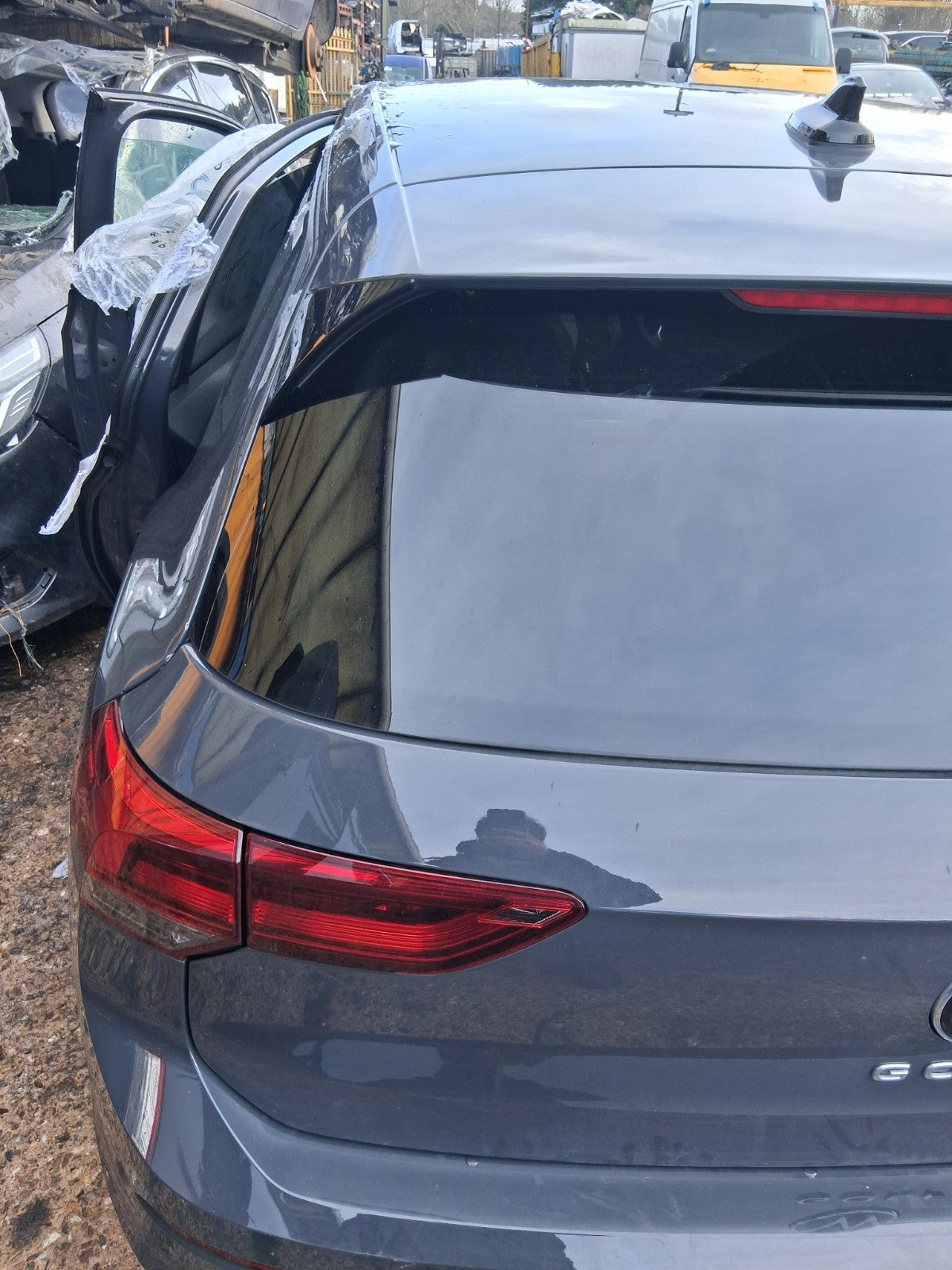 2024 VW VOLKSWAGEN GOLF MK8 R LINE BARE TAILGATE BOOTLID URANO GREY LI7F
