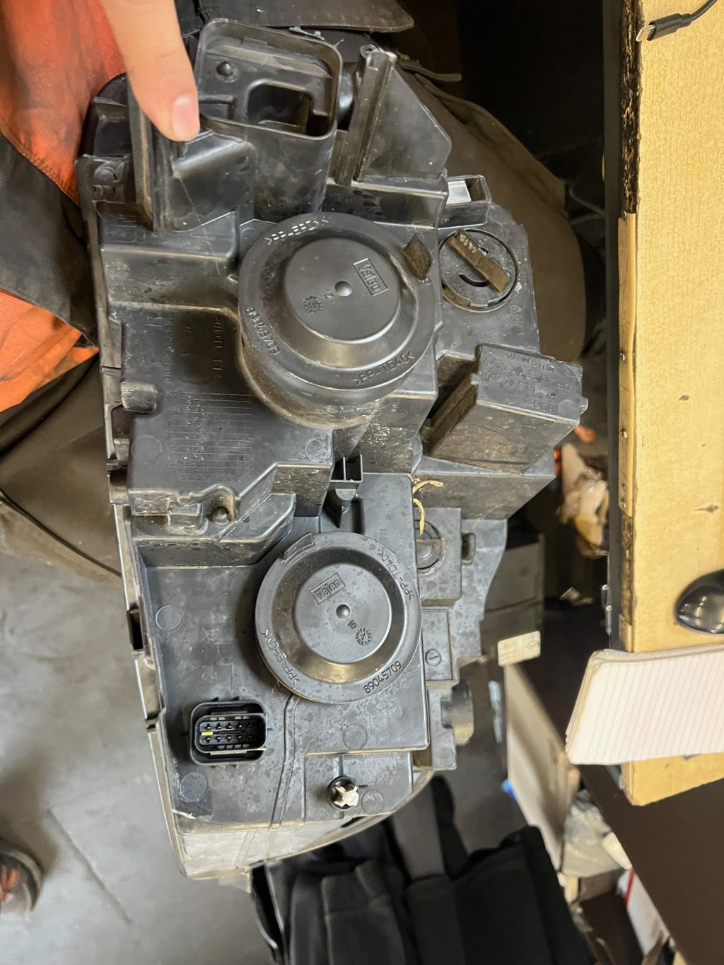 2019 VAUXHALL COMBO E K9 OSF DRIVER SIDE FRONT HEADLIGHT HEADLAMP DAMAGED