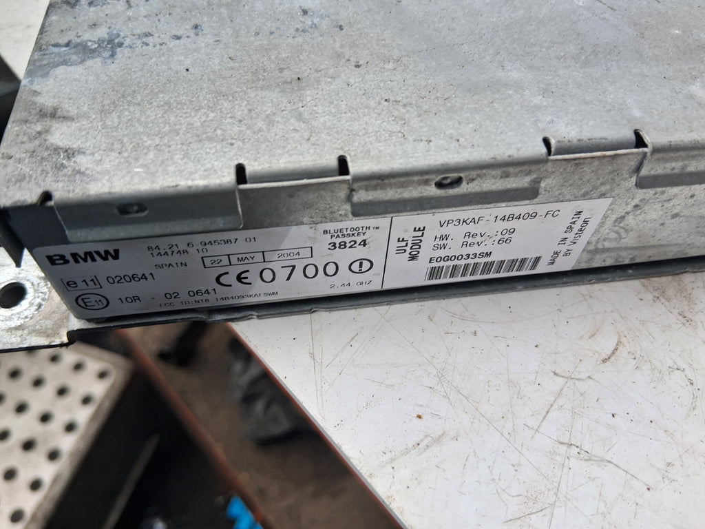 2004 BMW X3 E83 BLUETOOTH INTERFACE ECU MODULE 6945387
