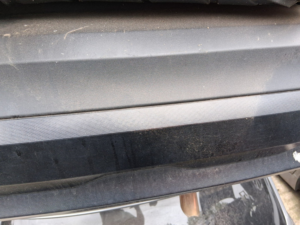 2024 VAUXHALL CROSSLAND COMPLETE REAR BUMPER DIAMOND BLACK METALLIC 23G