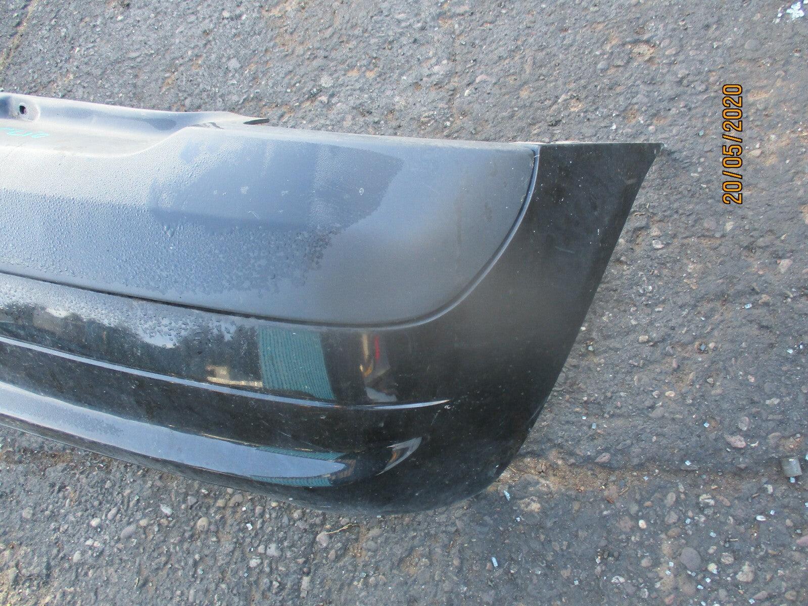 RENAULT CLIO MK2 2001 - 2005 FACELIFT REAR COMPLETE BUMPER BLACK