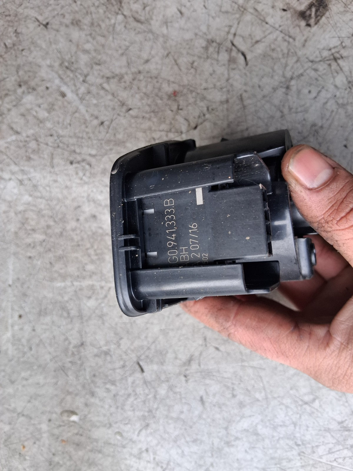 2016 VW VOLKSWAGEN GOLF MK7 HEADLIGHT SWITCH 5G0941431BE