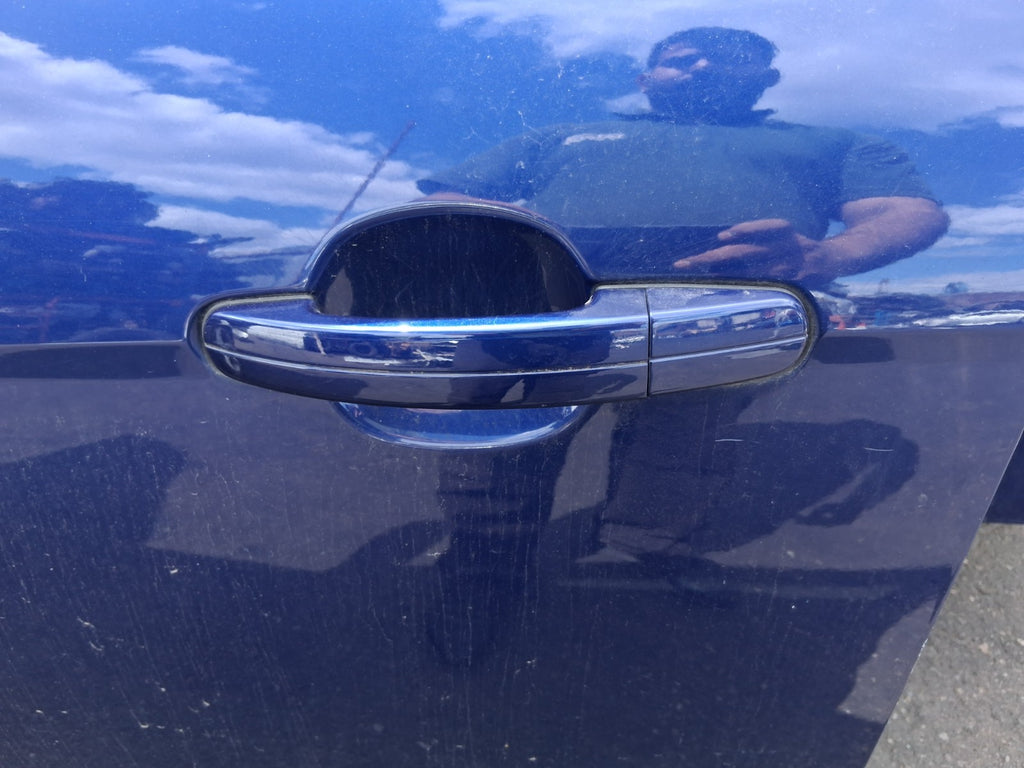 2015 FORD FOCUS MK3 HATCH NSF PASSENGER SIDE FRONT DOOR HANDLE DEEP BLUE MET HF