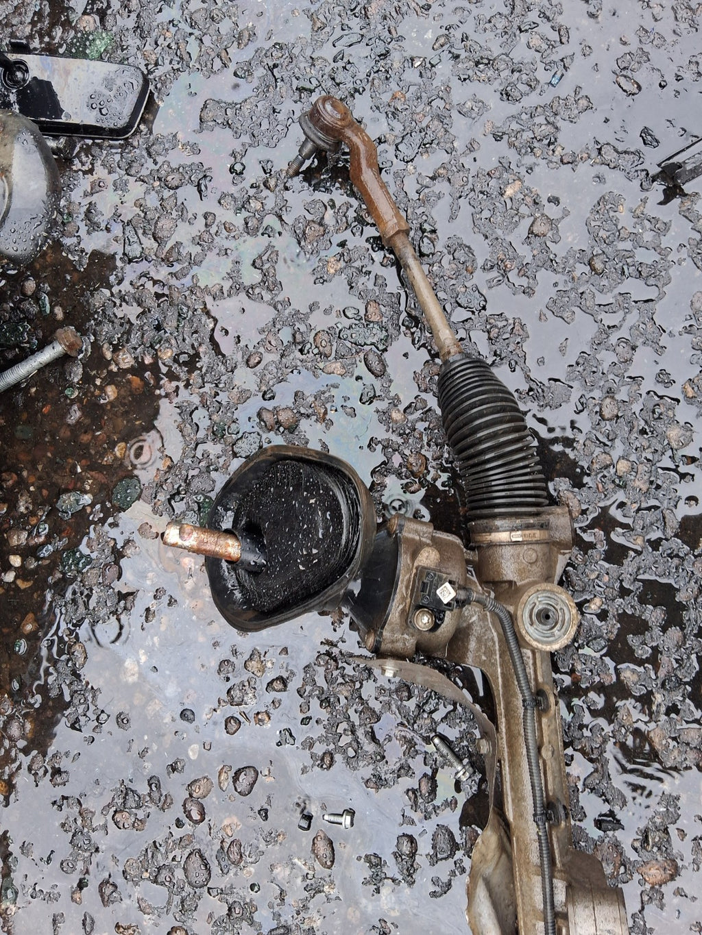 2017 FORD FOCUS MK3 2.0 DIESEL POWER STEERING RACK CV6C3D070