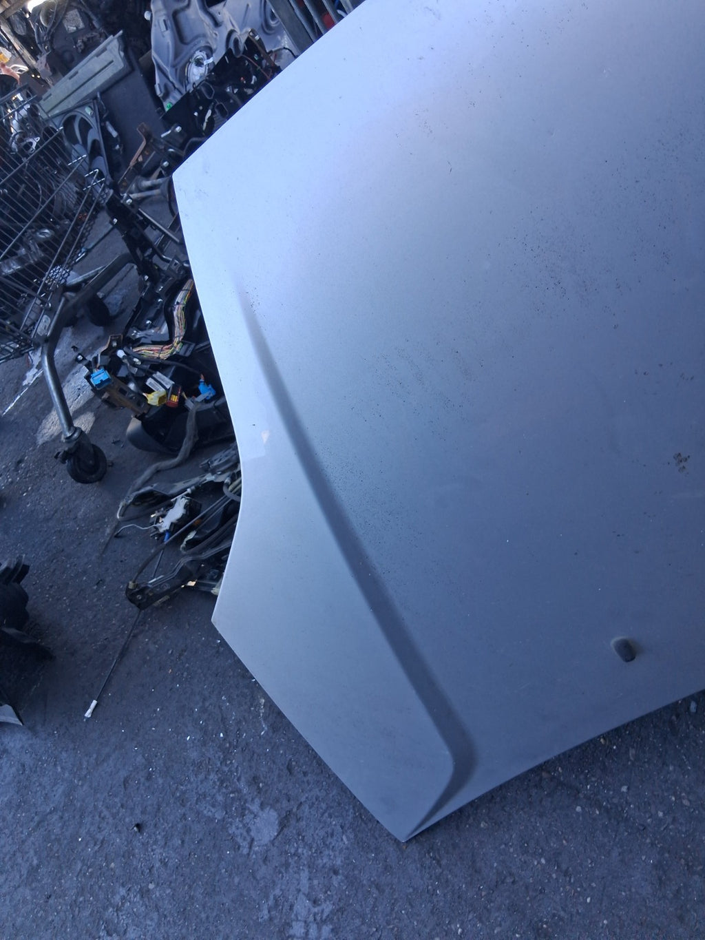 2008 FORD FIESTA MK6 FRONT BONNET HOOD PANEL SILVER