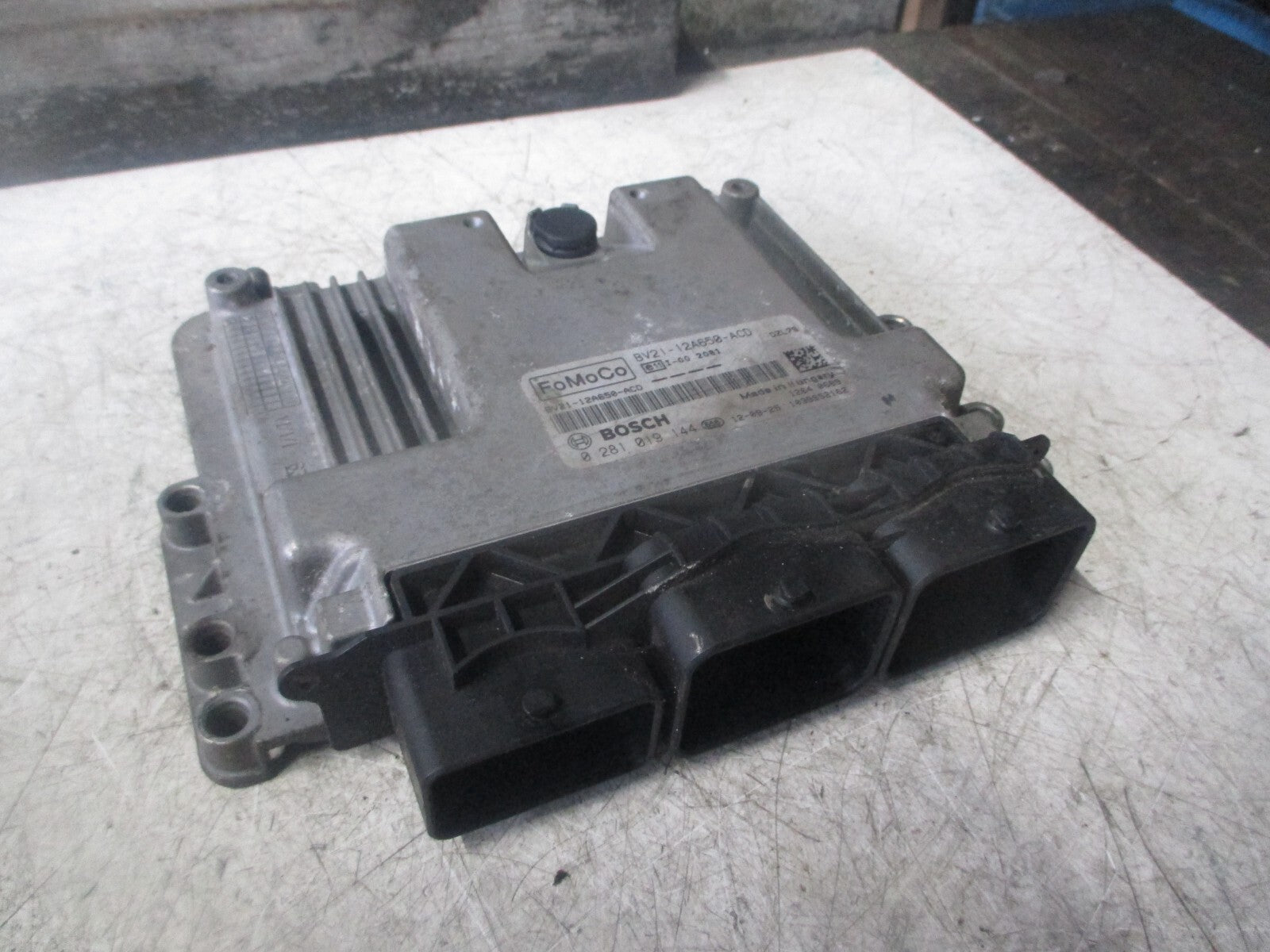 FORD FIESTA MK7 2012 1.4 TDCI ECU ENGINE CONTROL MODULE BV2112A650ACD