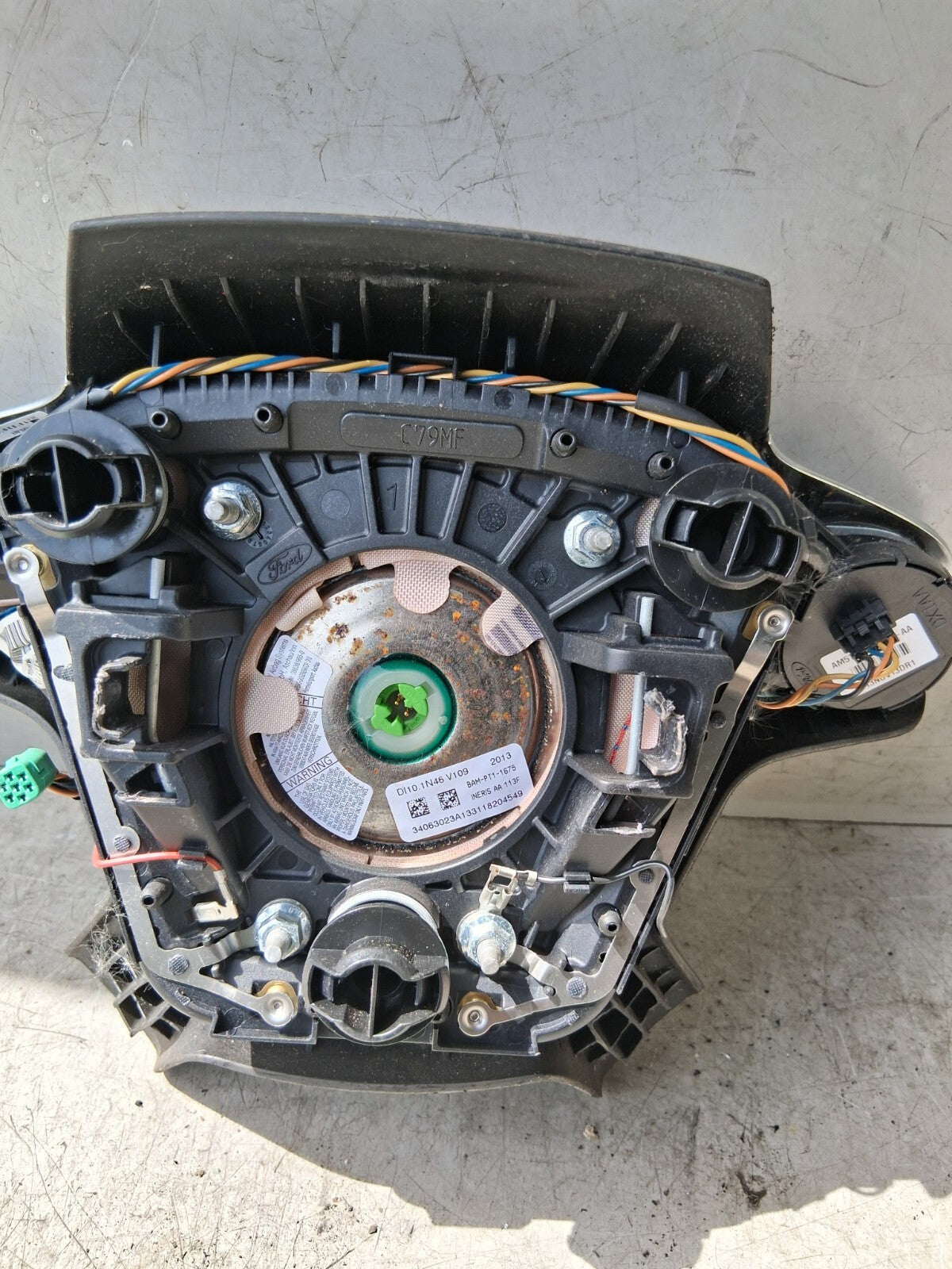 2013 FORD KUGA MK2 STEERING WHEEL SRS AIR BAG