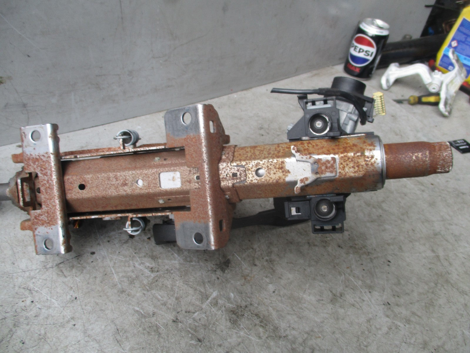 2017 VOLKSWAGEN GOLF MK7 STEERING COLUMN 5Q0905865