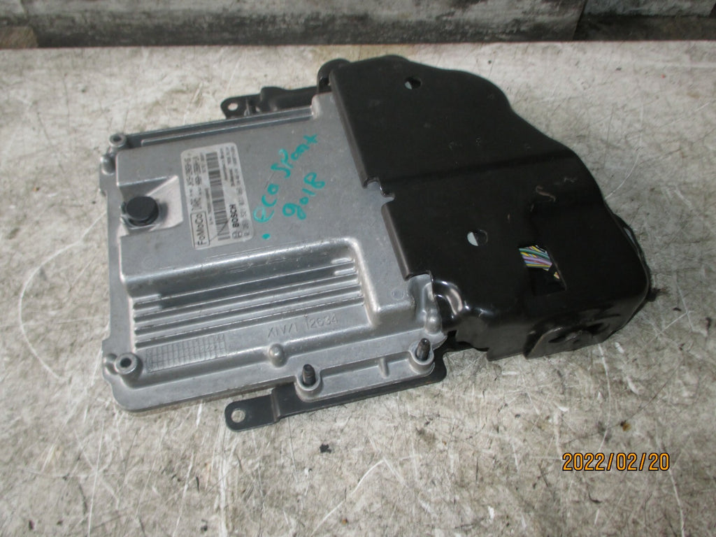 FORD ECOSPORT 2018 1.0 PETROL ECOBOOST ENGINE CONTROL MODULE ECU JN1512A650UG