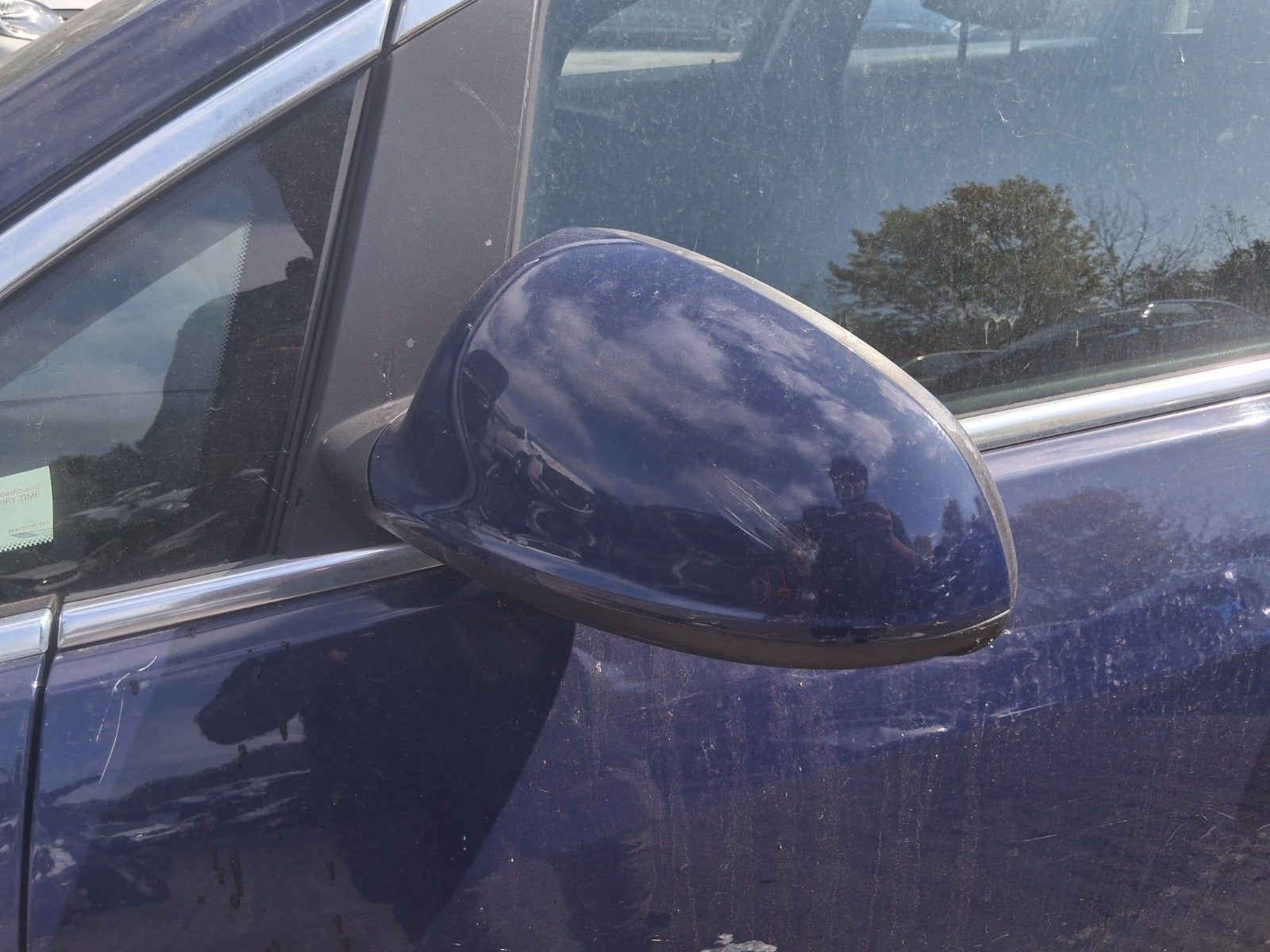 2013 VAUXHALL ASTRA J ESTATE NSF PASSENGER SIDE FRONT LEFT ELECTRIC WING MIRROR
