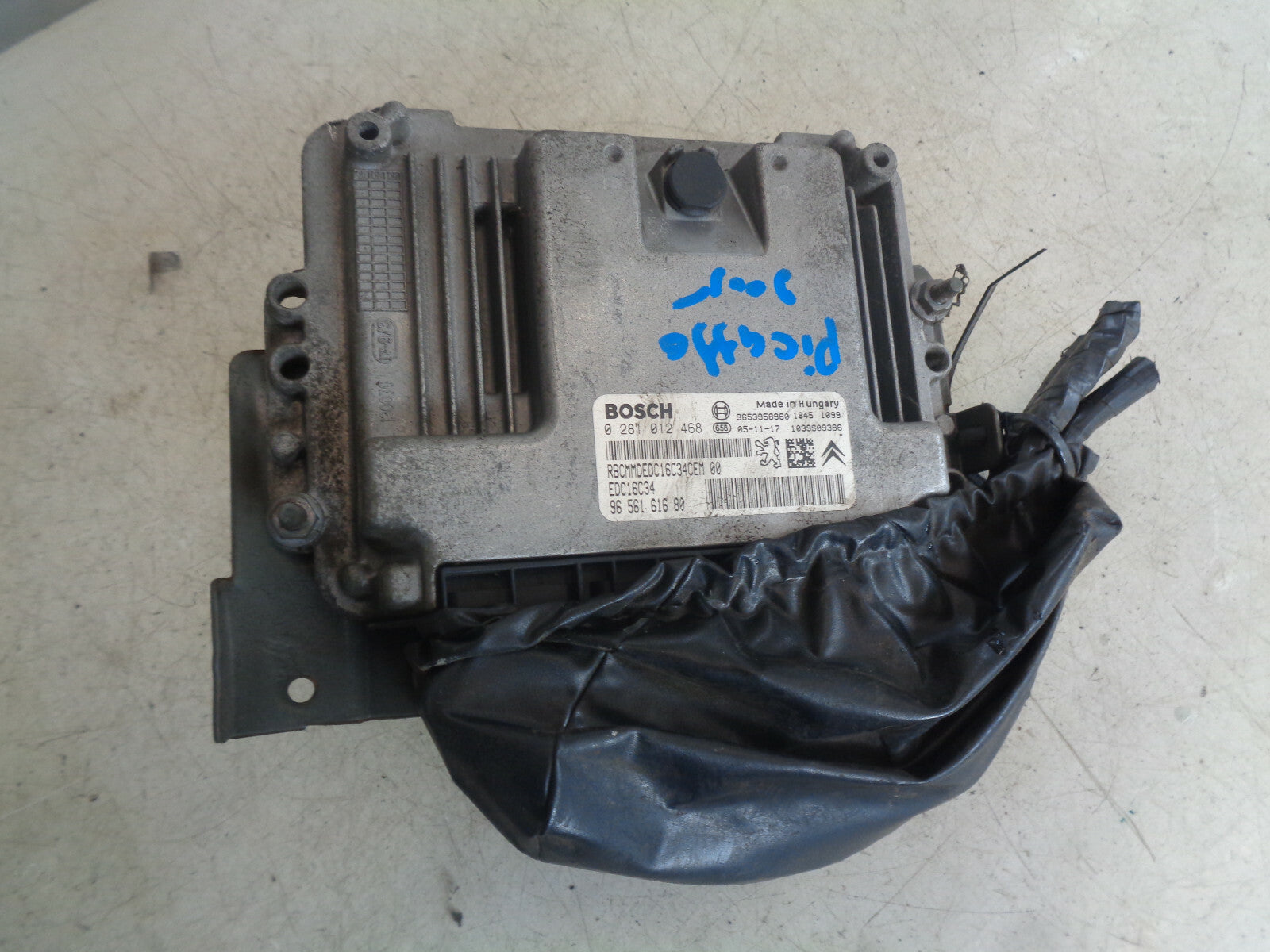 CITROEN XSARA PICASSO 1.6 HDI DIESEL ECU ENGINE CONTROL MODULE UNIT 9656161680