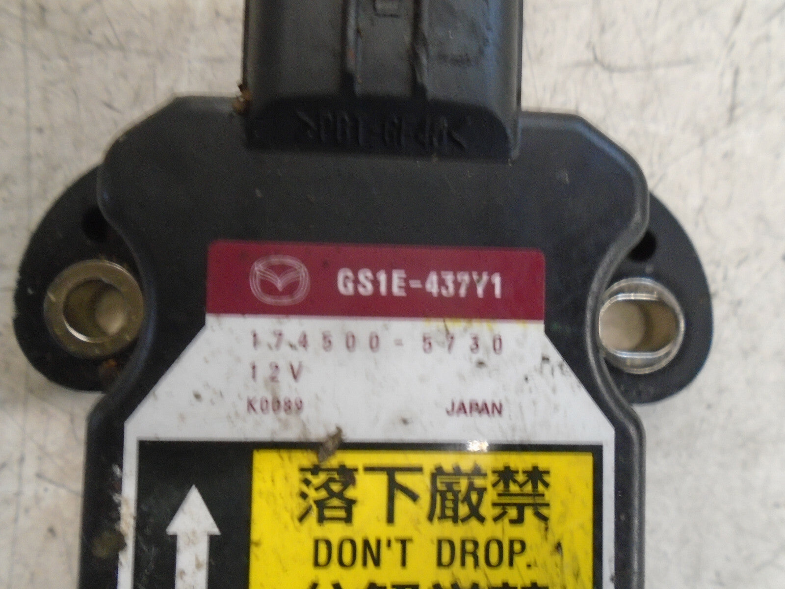 MAZDA 6 2009 MK2 YAW RATE SENSOR 6S1E437Y1