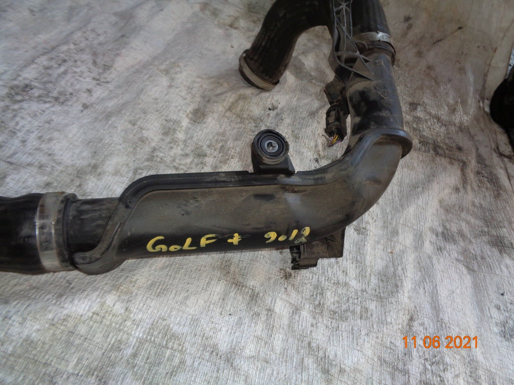 VW VOLKSWAGEN GOLF PLUS 2012 AIR INTAKE INTERCOOLER HOSE PIPE 1K0145770AE 028100