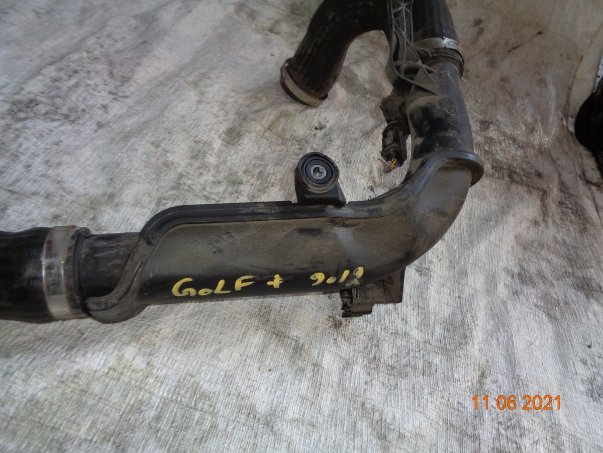 VW VOLKSWAGEN GOLF PLUS 2012 AIR INTAKE INTERCOOLER HOSE PIPE 1K0145770AE 028100