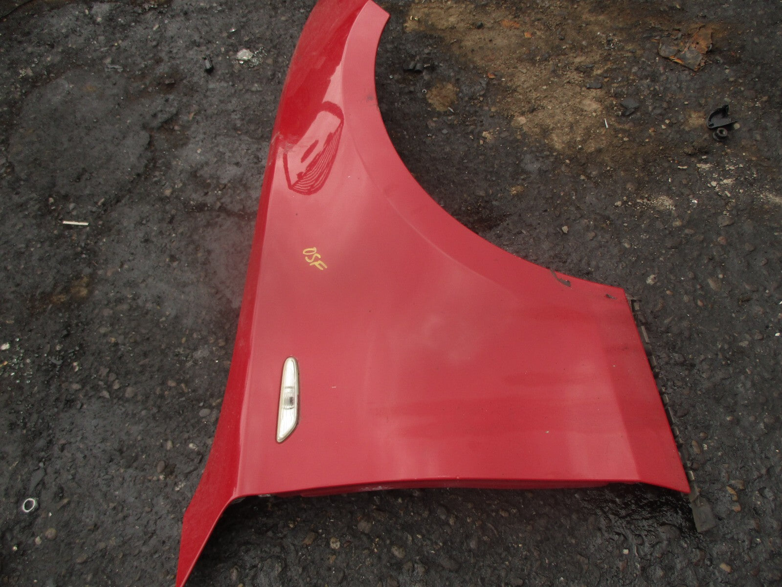 2009 BMW 1 SERIES E82 118D OSF DRIVER SIDE FRONT RIGHT WING PANEL RED A61