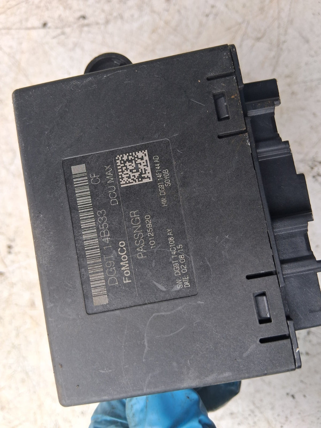 2018 FORD MONDEO MK5 NSF PASSENGER SIDE FRONT LEFT DOOR CONTROL MODULE DG9T14B53