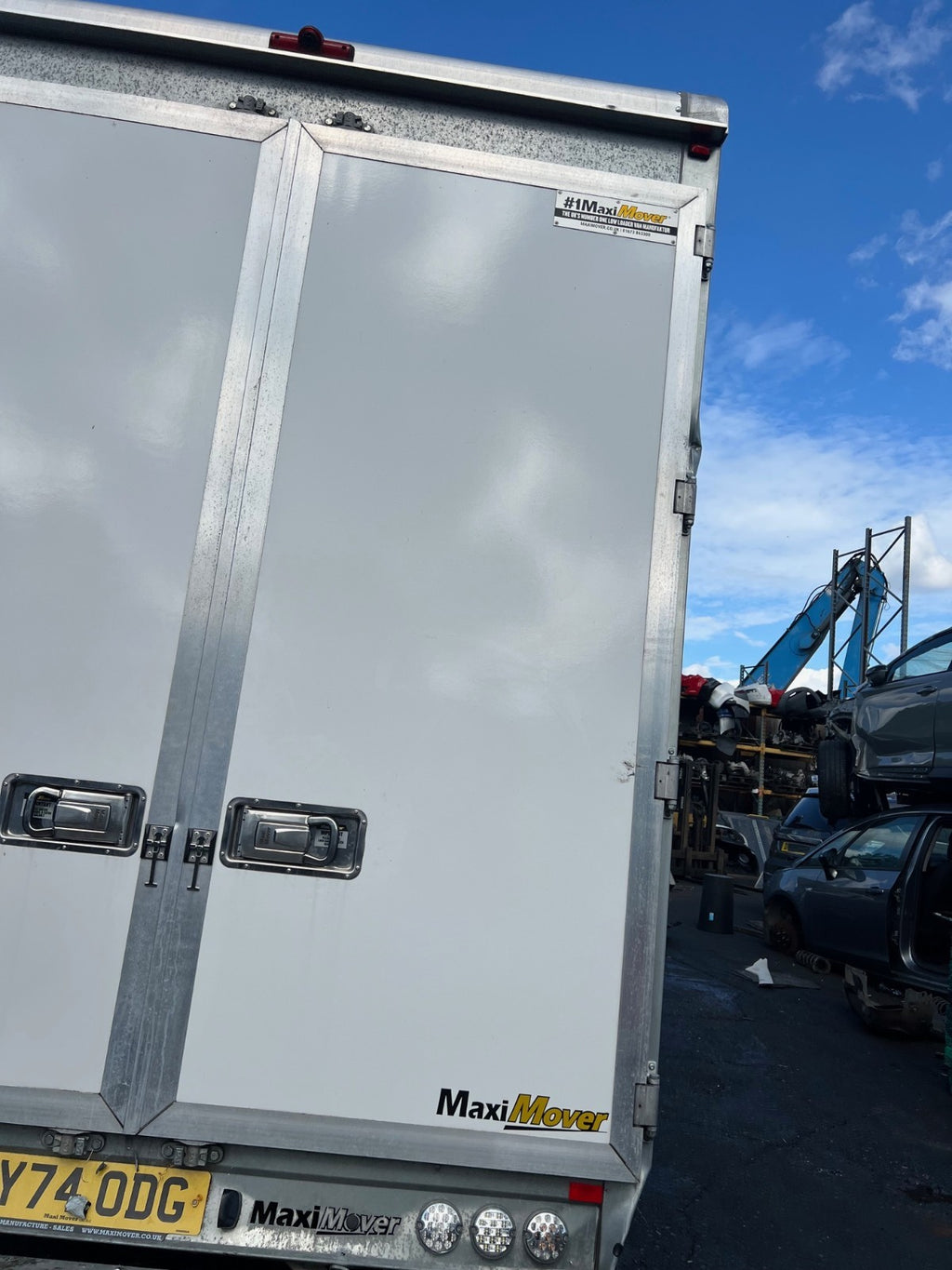 2024 FIAT DUCATO MK3 BOX LUTON OSR DRIVER SIDE REAR VAN DOOR
