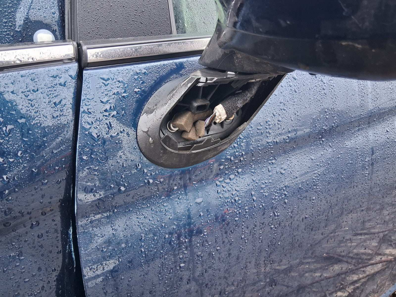 2023 FIAT 500 MHEV NSF PASSENGER SIDE FRONT LEFT WING MIRROR