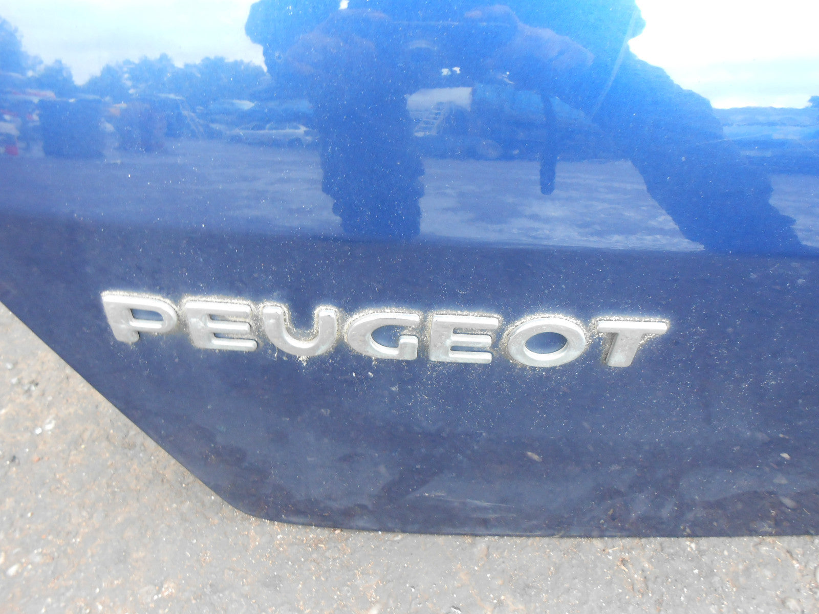 PEUGEOT 307 2003 HATCHBACK COMPLETE BOOTLID TAILGATE EGED CHINA BLUE