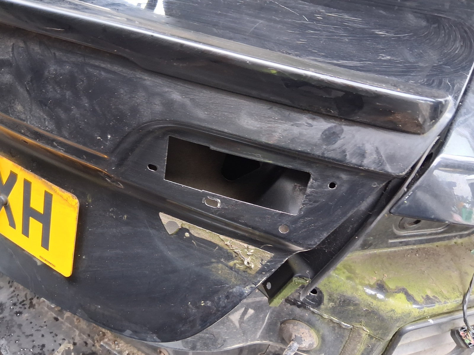 2015 JAGUAR XF X250 FACELIFT COMPLETE TAILGATE BOOTLID BLACK