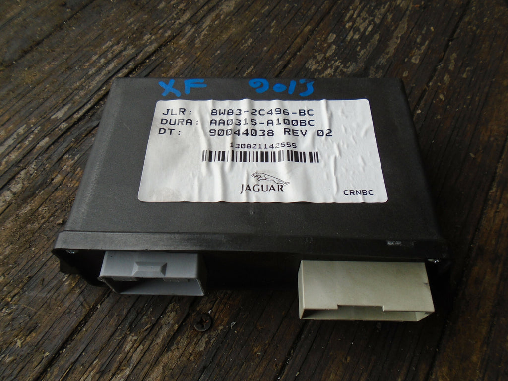JAGUAR XF FACELIFT 2013 PARKING BRAKE MODULE ECU 8W832C496BC