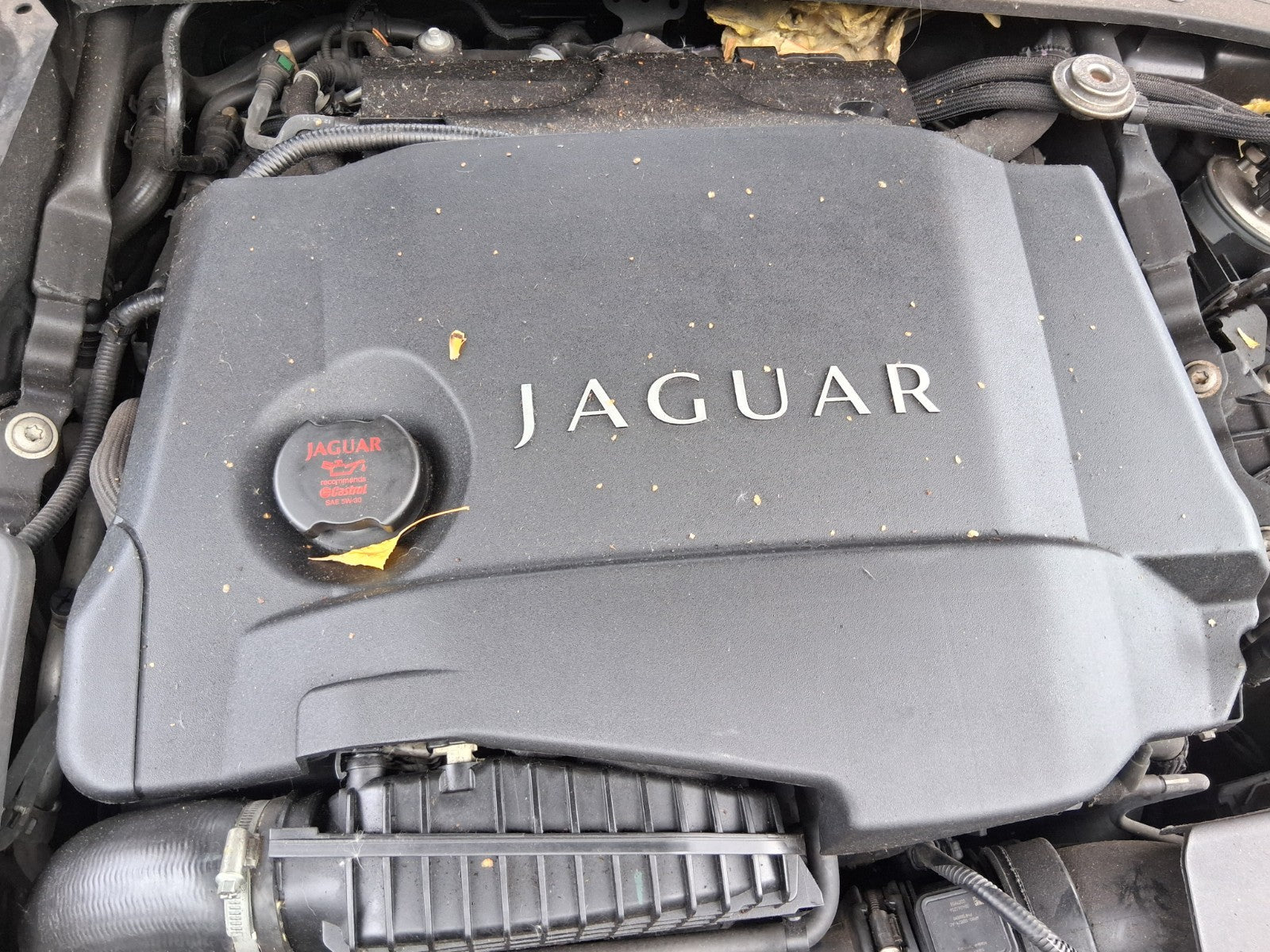 2012 JAGUAR XJ X351 3.0 DIESEL ENGINE COVER TOP