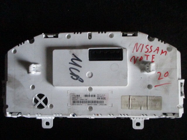 2020 NISSAN NOTE MK3 SPEEDOMETER INSTRUMENT CLUSTER 248103VU1A