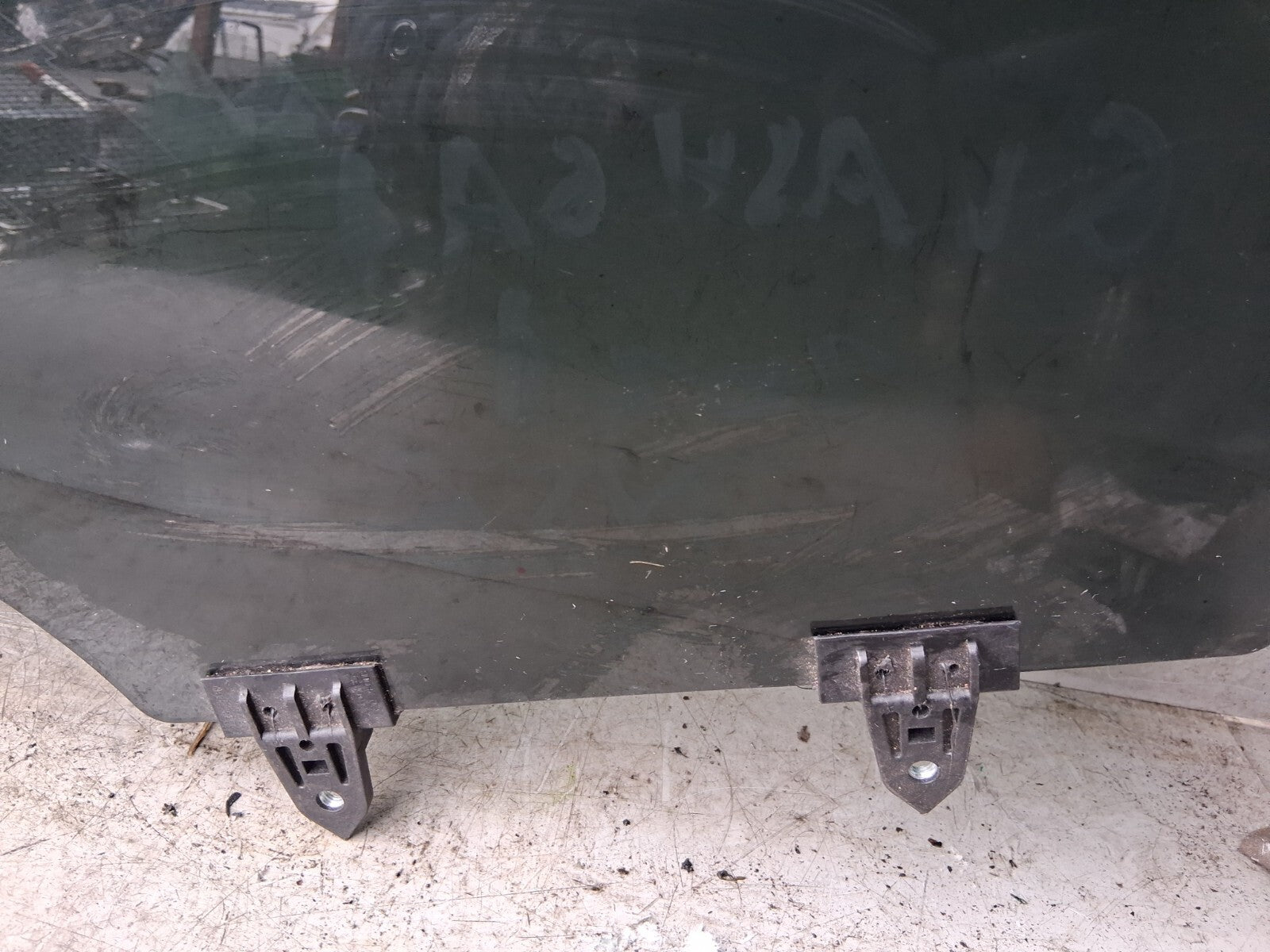 2021 NISSAN QASHQAI MK2 J11 NSR PASSENGER SIDE REAR LEFT WINDOW GLASS 43R002092